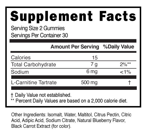 Liquid Carnitine Gummies